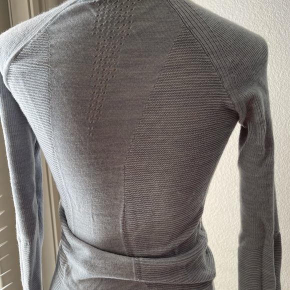 Lululemon Blue Merino Sweater - Picture 2 of 3